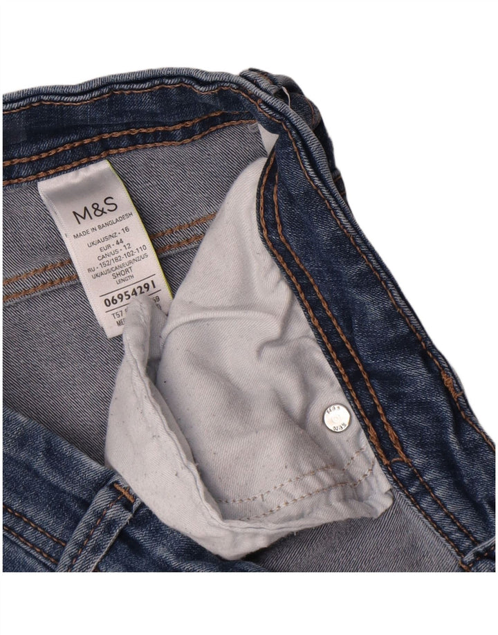 Marks & Spencer Damskie jeansy Bootcut W32 L26 Niebieskie, bawełniane