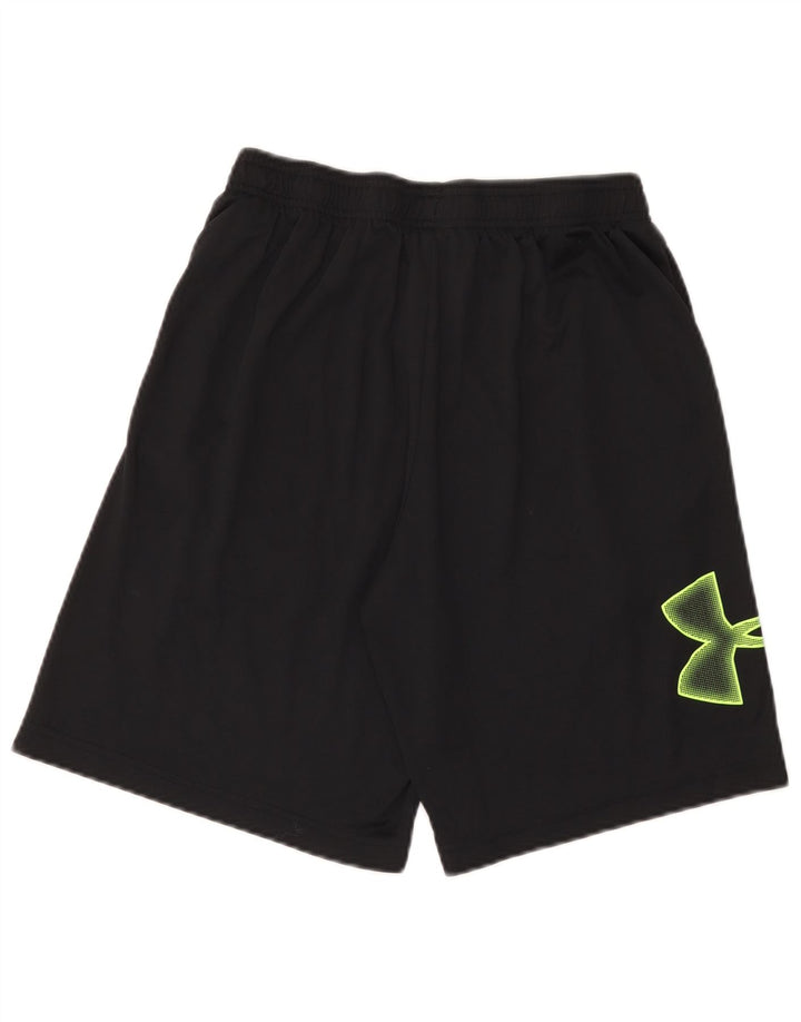Męskie spodenki sportowe Under Armour z grafiką, średni czarny poliester