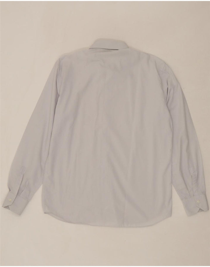 VINTAGE Mens Shirt Size 41 Large Blue Vintage Vintage and Second-Hand Vintage from Messina Hembry 