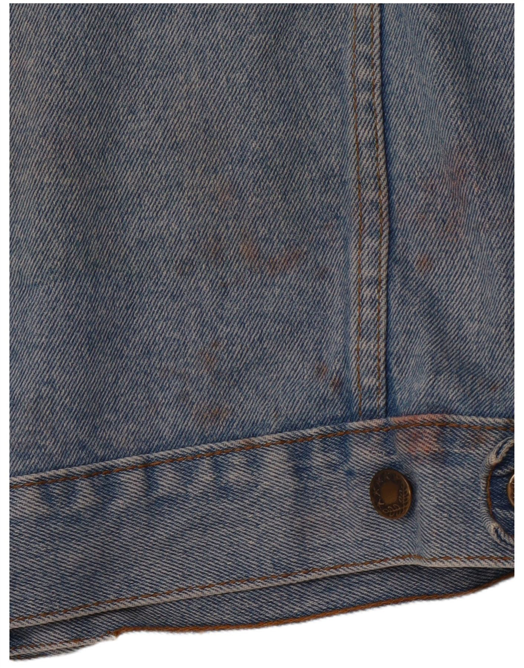 Damska kurtka dżinsowa MAGIC VENTURE UK 16, duża, niebieska, bawełniana