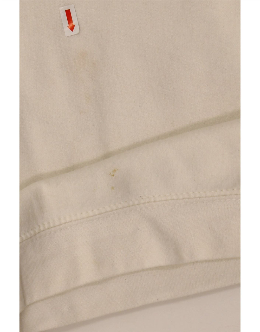 Damski sweter oversize Zara, UK 14, średni biały poliester