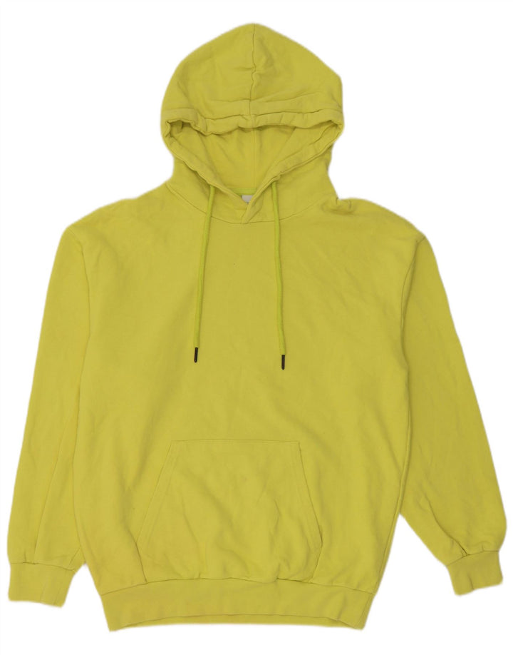 Męski sweter z kapturem Zara, mały, zielony, bawełniany