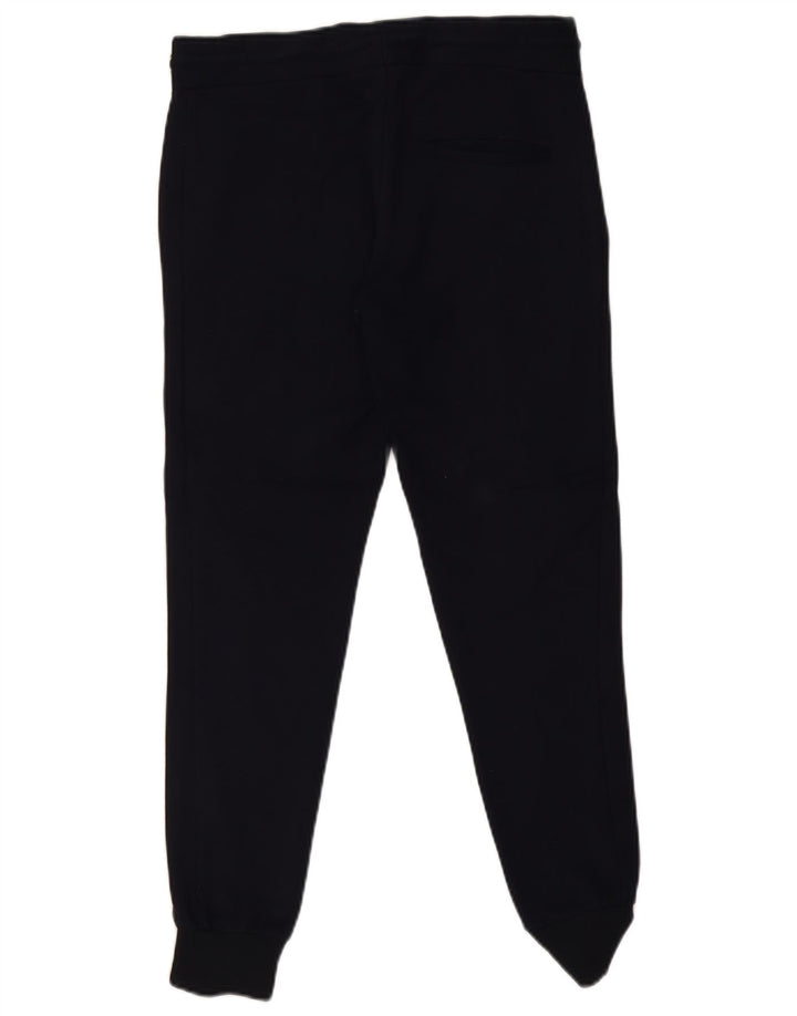 Męskie spodnie dresowe Zara Joggers Small, granatowe, z blokami kolorów