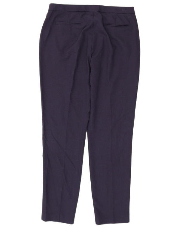 Spodnie Chino damskie Reiss Slim Fit UK 12 Medium W32 L29 Granatowe Wiskoza