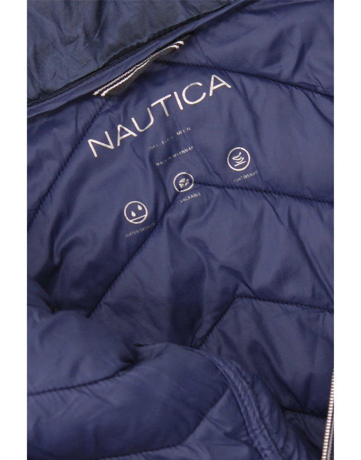 Damska ocieplana kurtka Nautica UK 18 XL granatowa