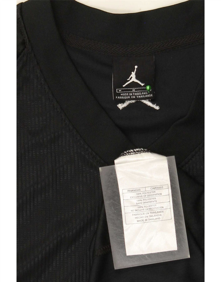 Męska kamizelka Jordan, średni czarny poliester