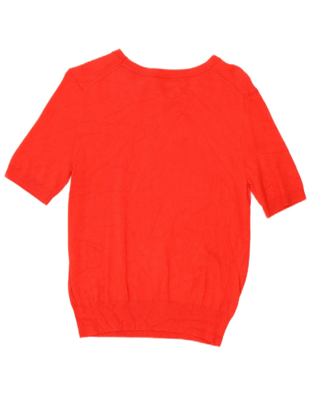 Bluzka damska Zara Top UK 14 Large czerwona wiskoza