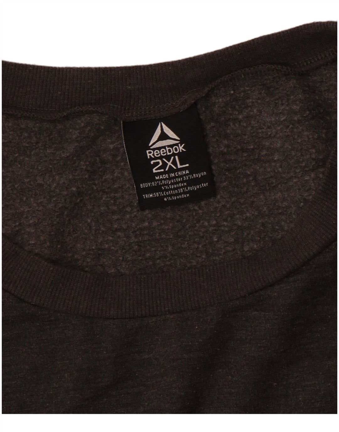 Damska bluza oversize Reebok UK 20 2XL, czarna, poliester