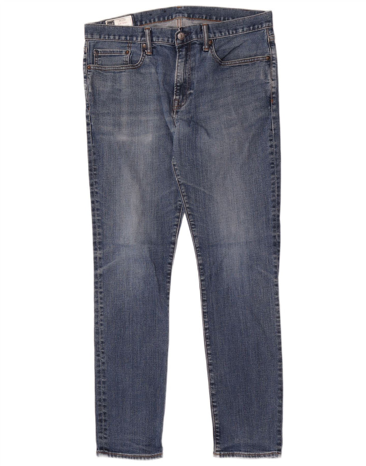 Męskie jeansy Gap Skinny W33 L32 Niebieskie, bawełniane