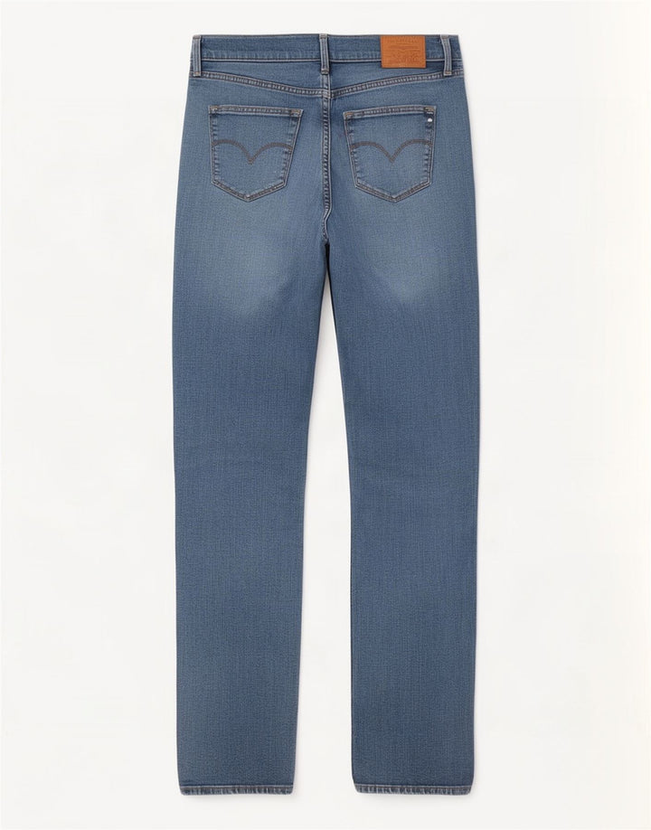 Damskie dżinsy Levi's 314 Shaping Straight W31 L31 Niebieska bawełna