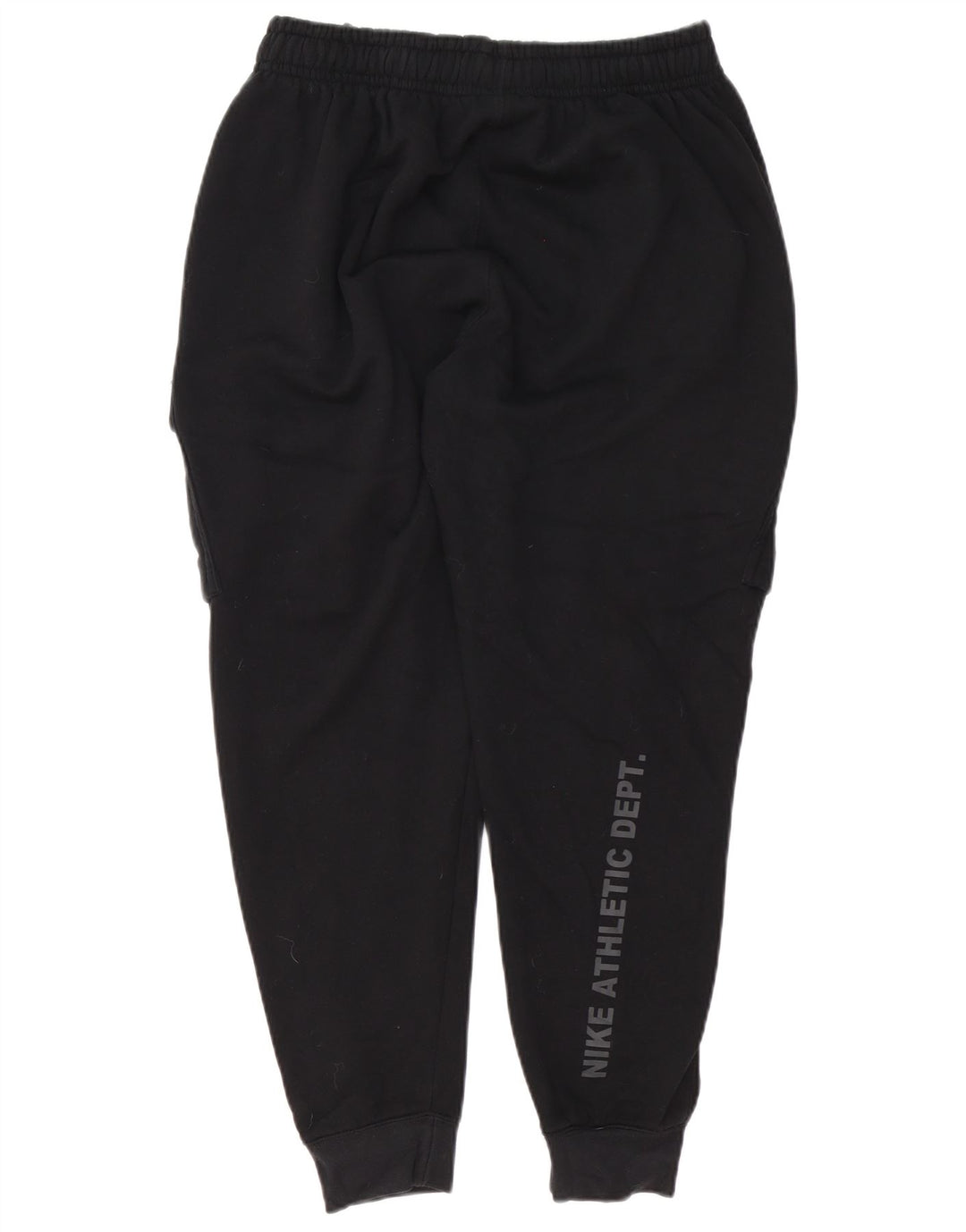 Męskie spodnie dresowe Nike Graphic Cargo, duże, czarne, bawełniane