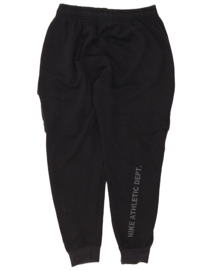 Męskie spodnie dresowe Nike Graphic Cargo, duże, czarne, bawełniane