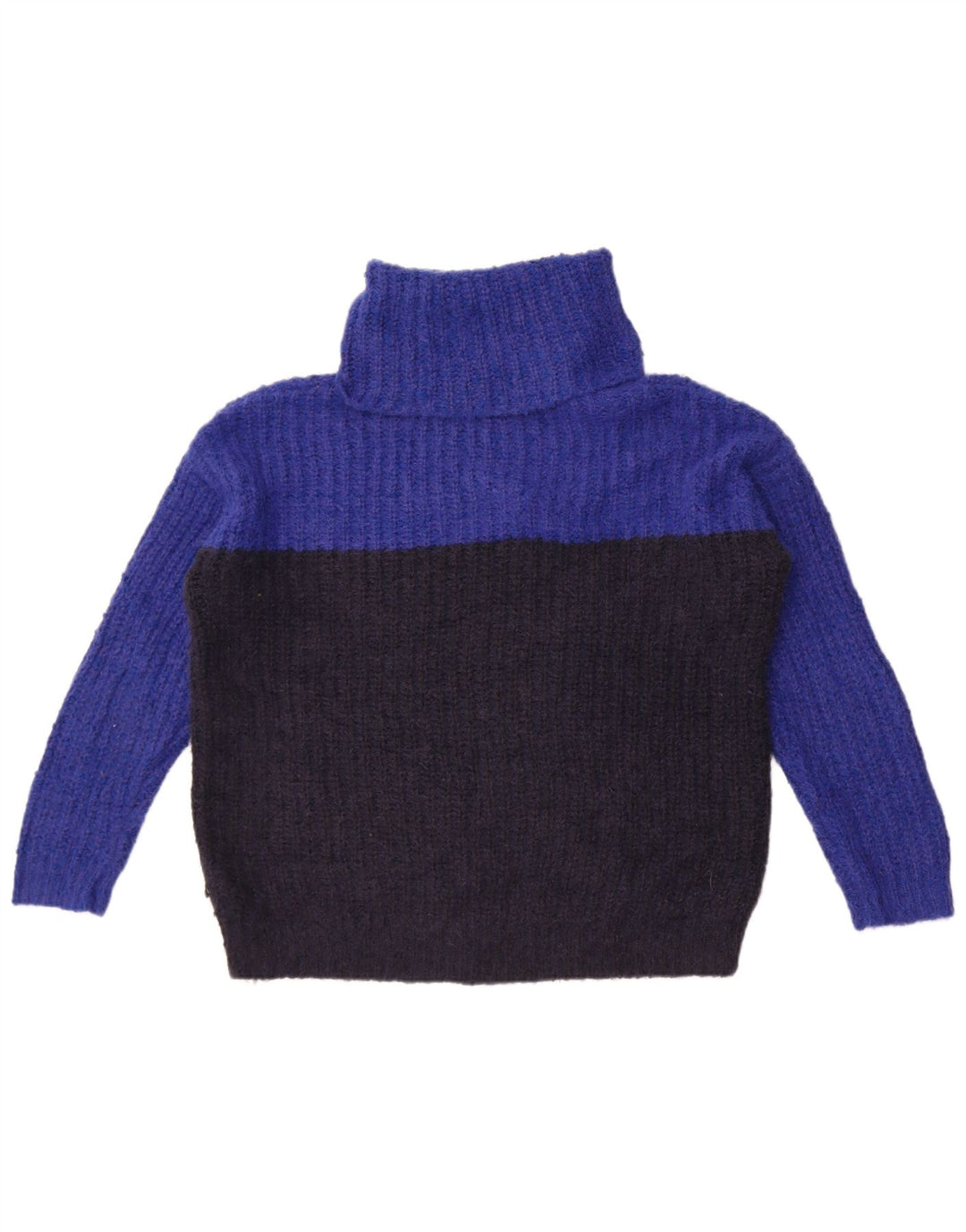 Marks & Spencer Damski sweter z golfem UK 14, średni czarny