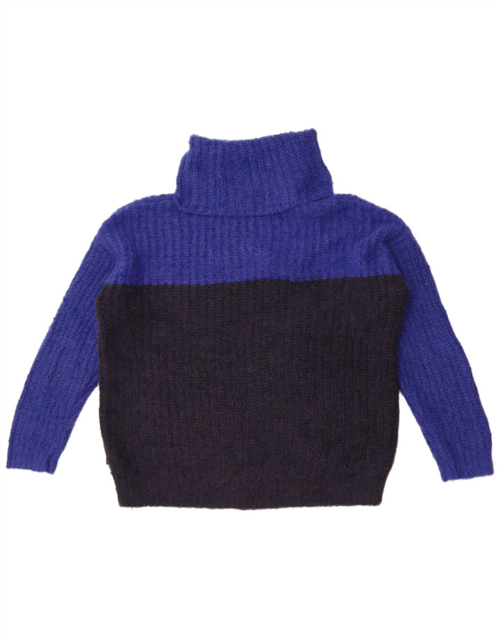 Marks & Spencer Damski sweter z golfem UK 14, średni czarny