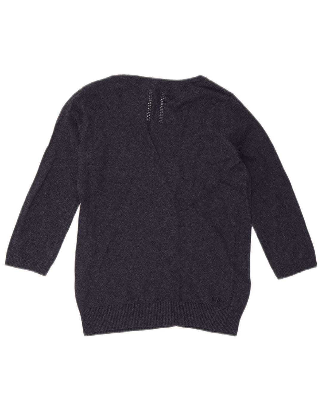 Damski sweter rozpinany FAT FACE z rękawem 3/4 UK 8, mały, granatowy, bawełniany