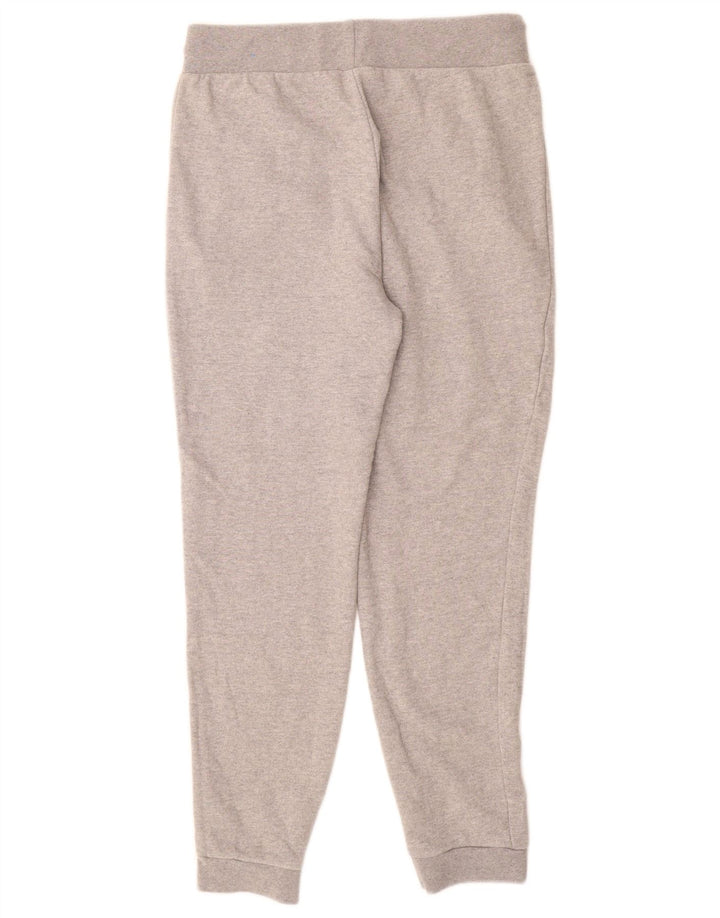 Damskie spodnie dresowe Adidas Joggers UK 14 Średnioszare, bawełniane nakrapiane