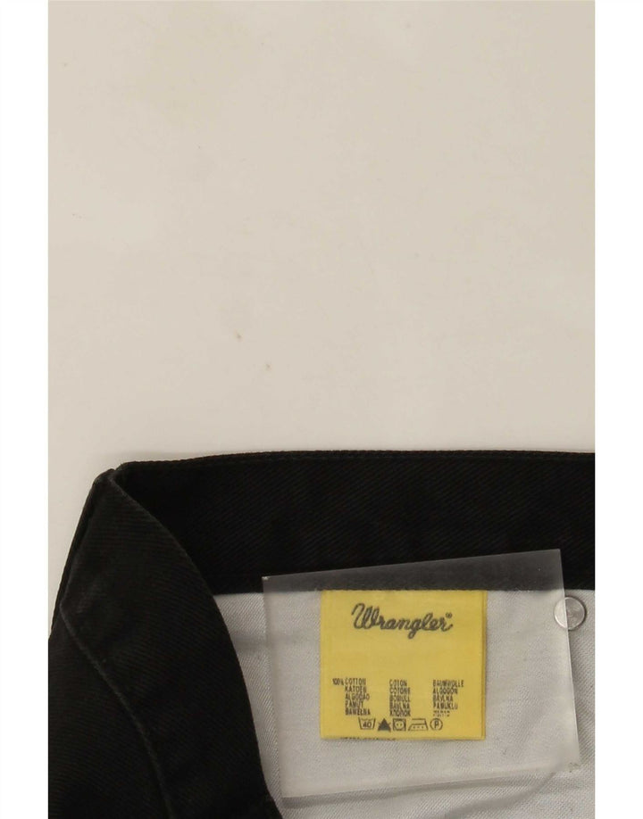 Męskie jeansy Wrangler Dayton Bootcut W33 L31, czarne, bawełniane