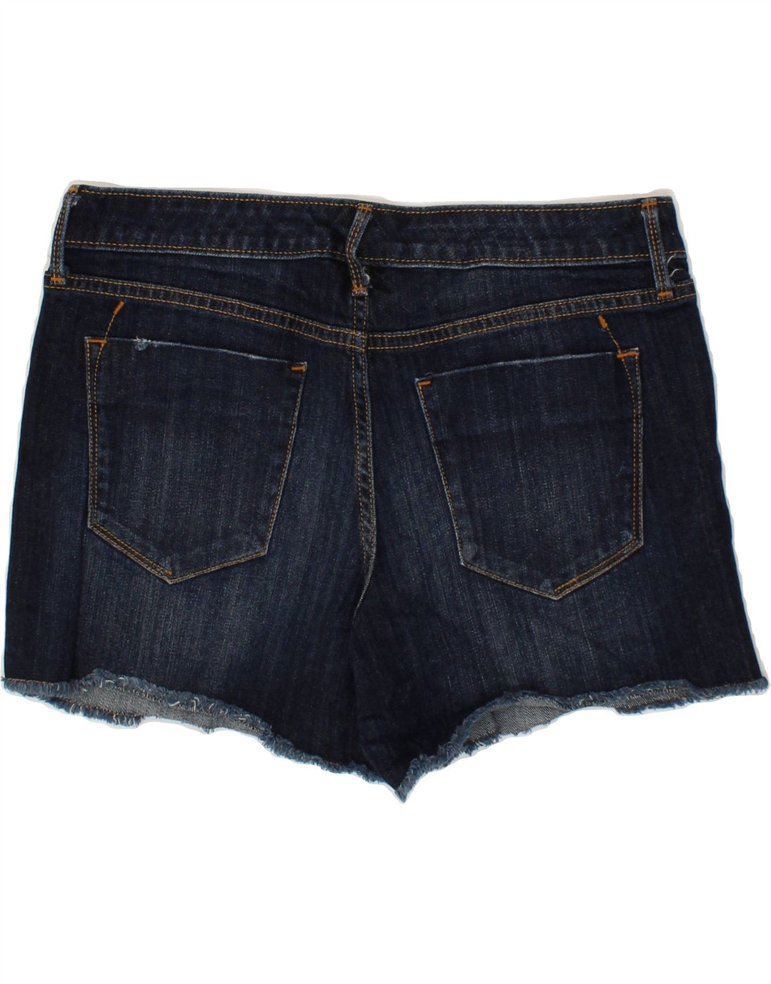 MOSSIMO Womens Mid Rise Denim Shorts US 10 Large W30 Navy Blue Cotton Vintage Mossimo and Second-Hand Mossimo from Messina Hembry 