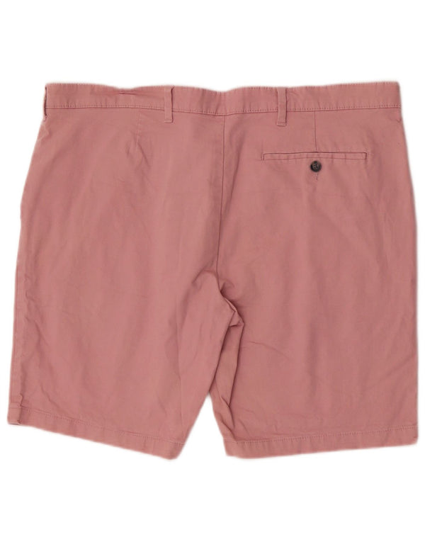 Męskie spodenki Chino Marks & Spencer W40 XL, różowe, bawełniane