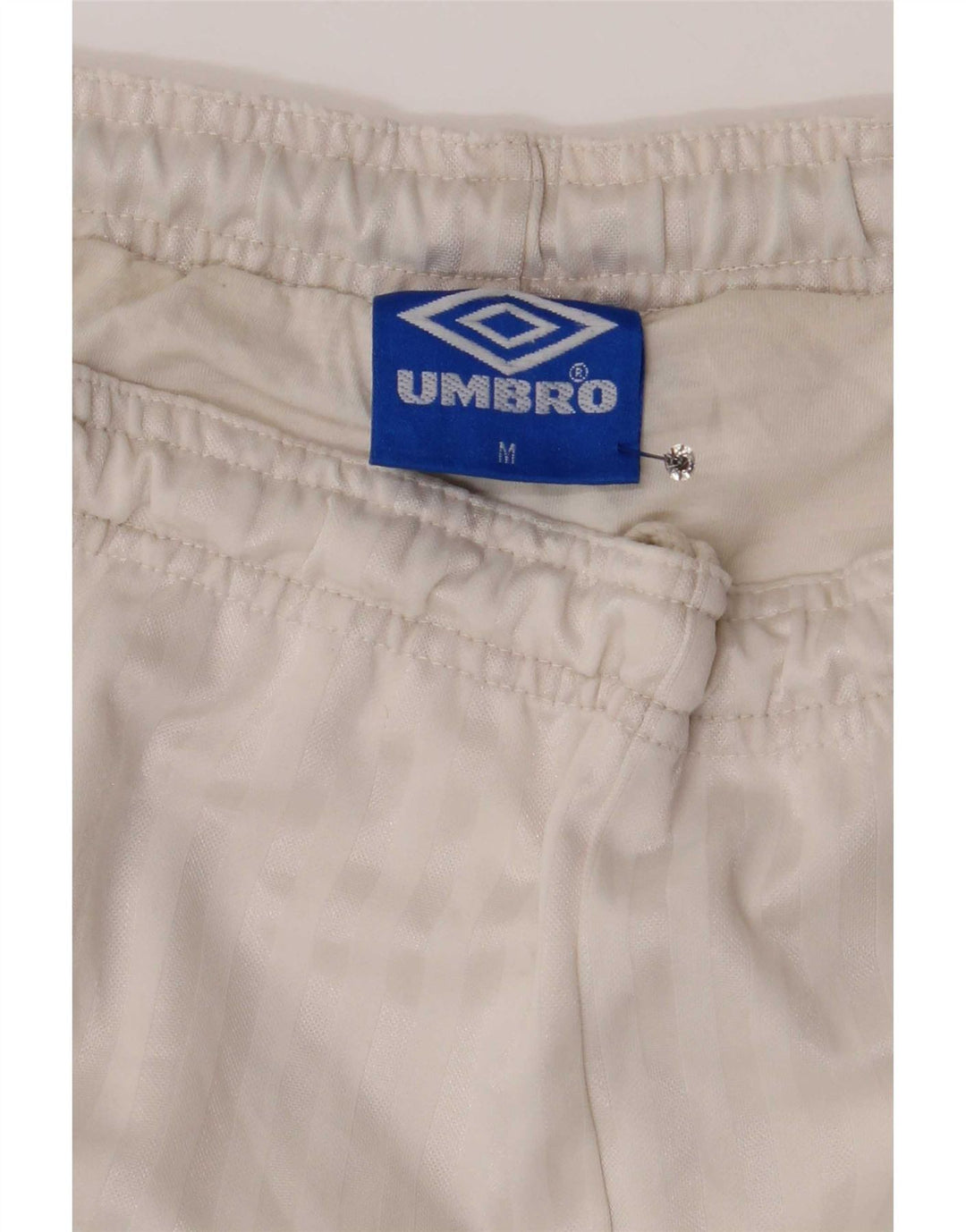 Męskie spodenki sportowe Umbro, poliester w kolorze średniej bieli