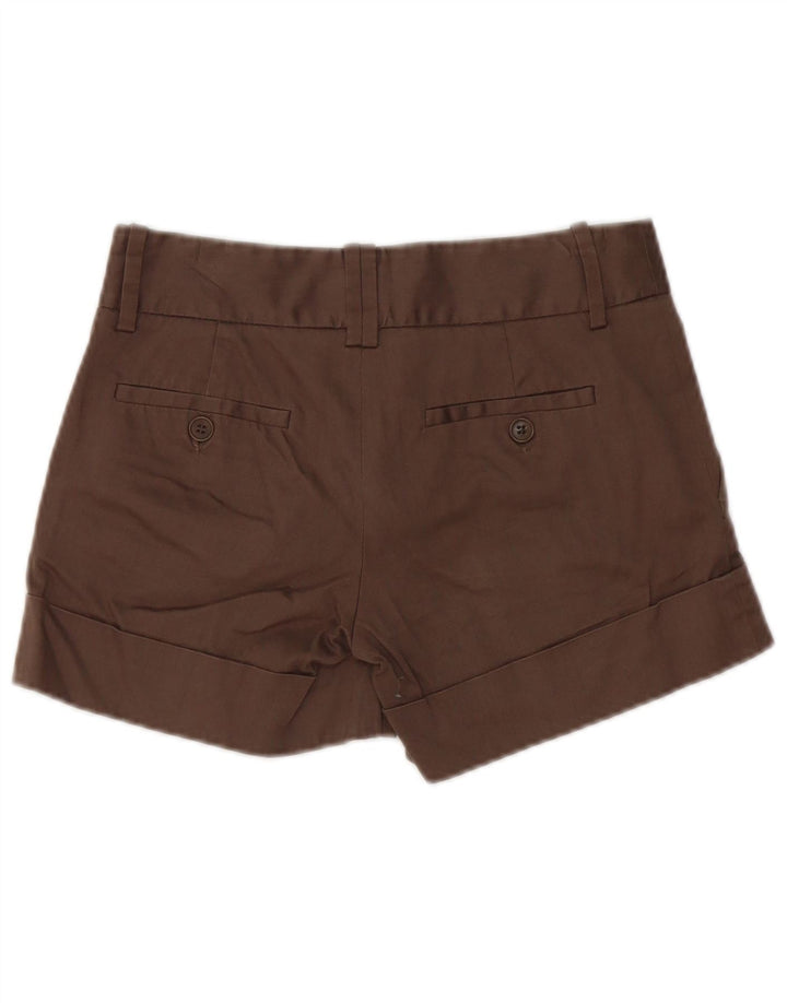 Damskie spodenki Zara XS W24 Brązowe bawełniane