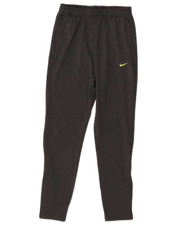 Chłopięce spodnie dresowe Nike Dri Fit Slim, duże, 12-13 lat, szare