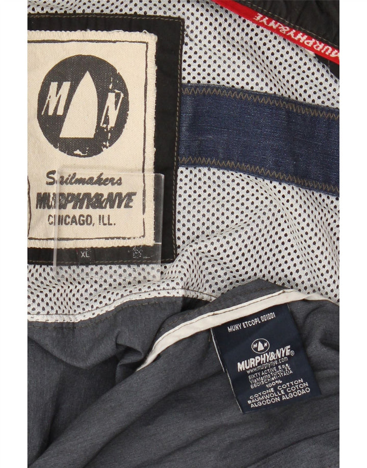 Damska kurtka bomberka Murphy & Nye Graphic UK 18 XL, czarna, bawełniana