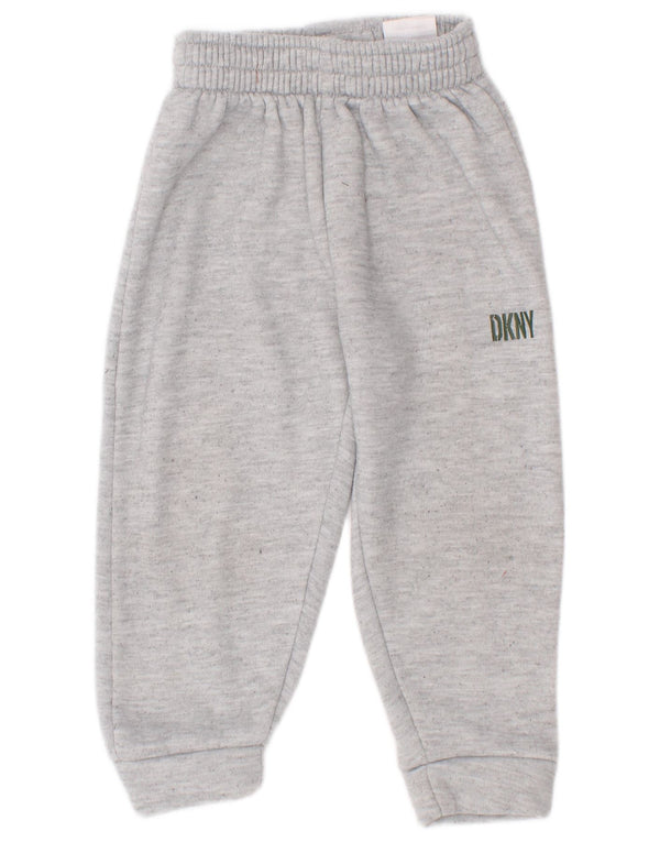 Spodnie dresowe Dkny Baby Boys Joggers 18-24 miesięcy, szare nakrapiane