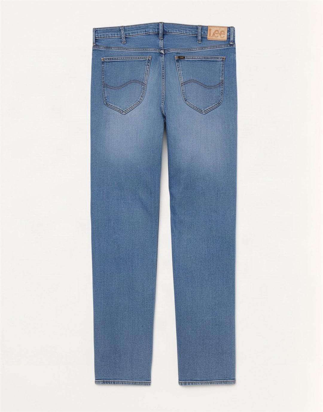 Męskie jeansy Lee Daren Zip Fly w trudnej sytuacji W36 L34 Niebieska bawełna