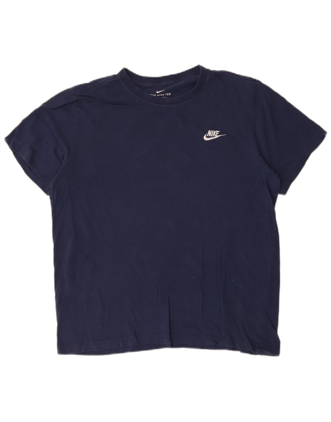 T-shirt męski Nike, duży, granatowy, bawełniany