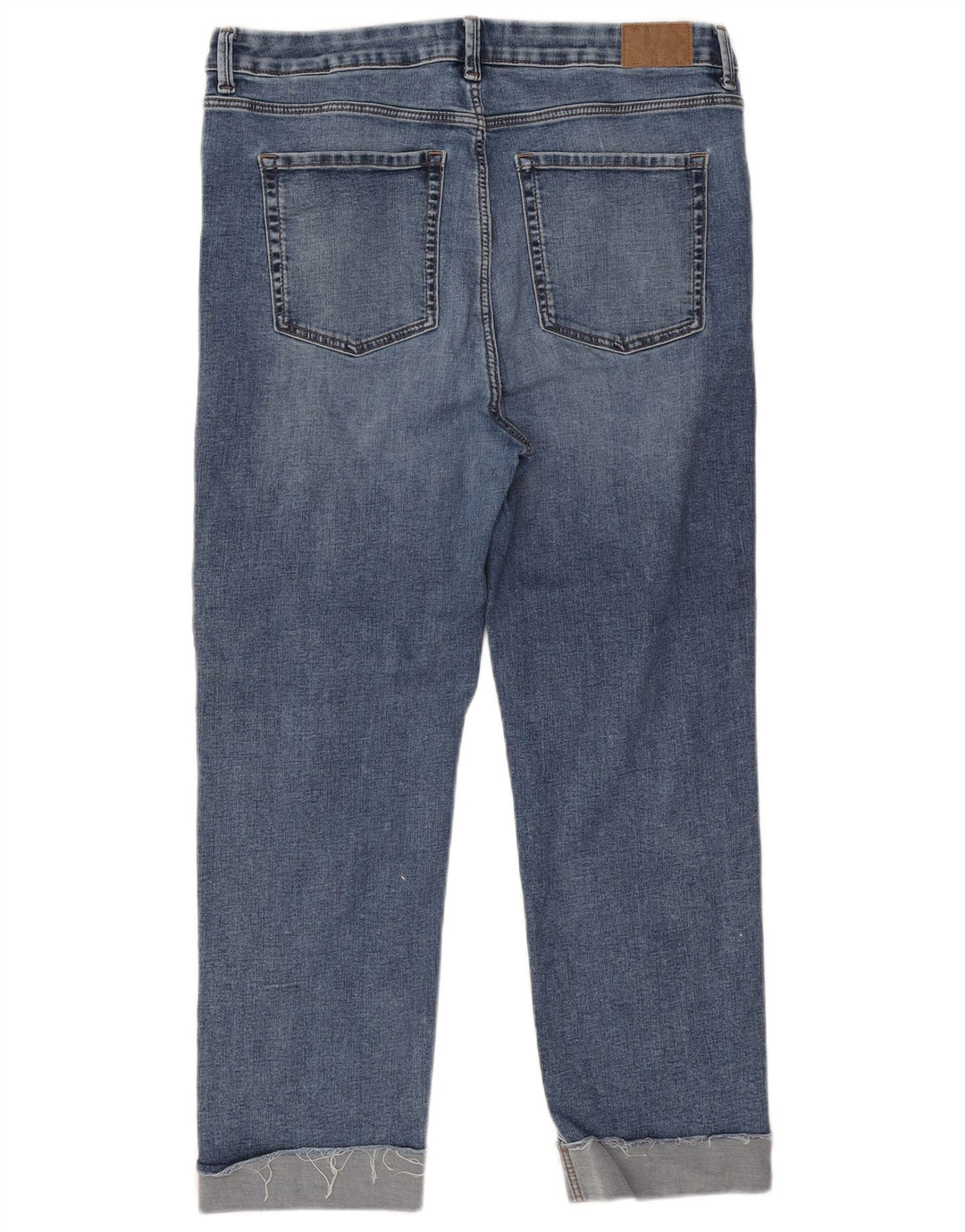 Marks & Spencer Damskie Harper Straight Jeans UK 16 Duże W32 L25 Niebieskie