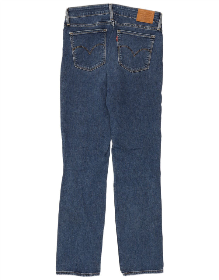 Damskie jeansy Levi's 712 Slim W29 L30 Niebieska bawełna