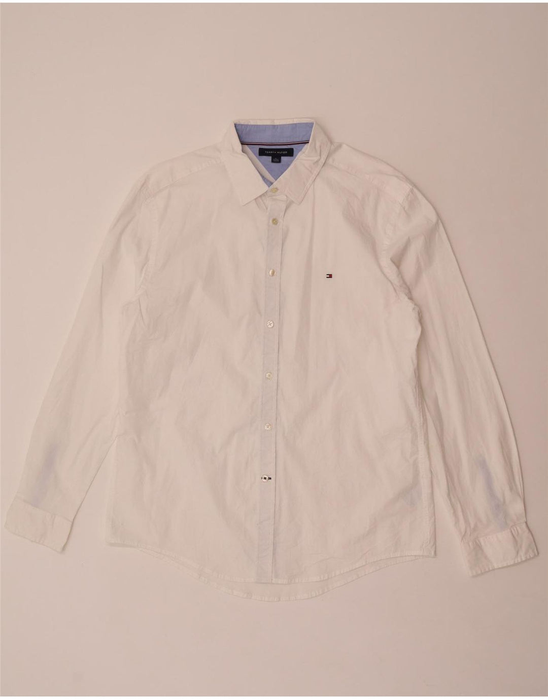 Koszula męska Tommy Hilfiger XL, biała, bawełniana
