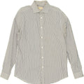 MICHAEL KORS Mens Shirt Size 16 Large Multicoloured Striped Cotton Vintage Michael Kors and Second-Hand Michael Kors from Messina Hembry 