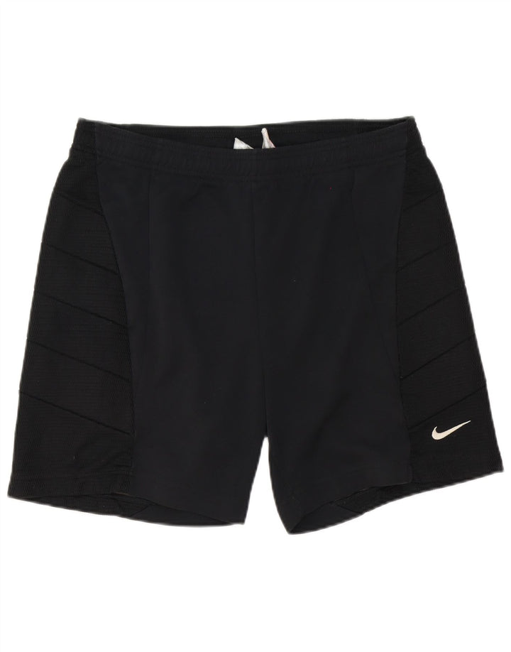 Męskie spodenki sportowe Nike, duże, czarne, poliestrowe