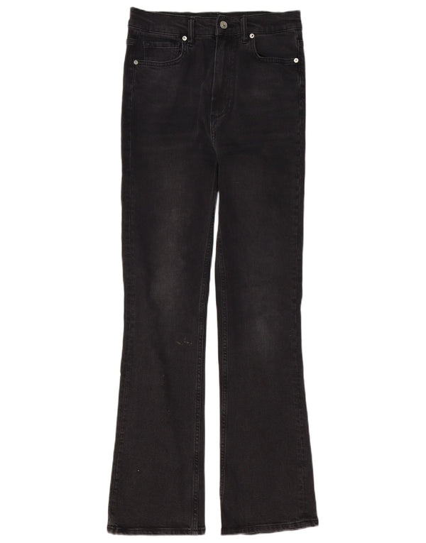 Damskie jeansy Bootcut ALL SAINTS W26 L30 Czarna bawełna