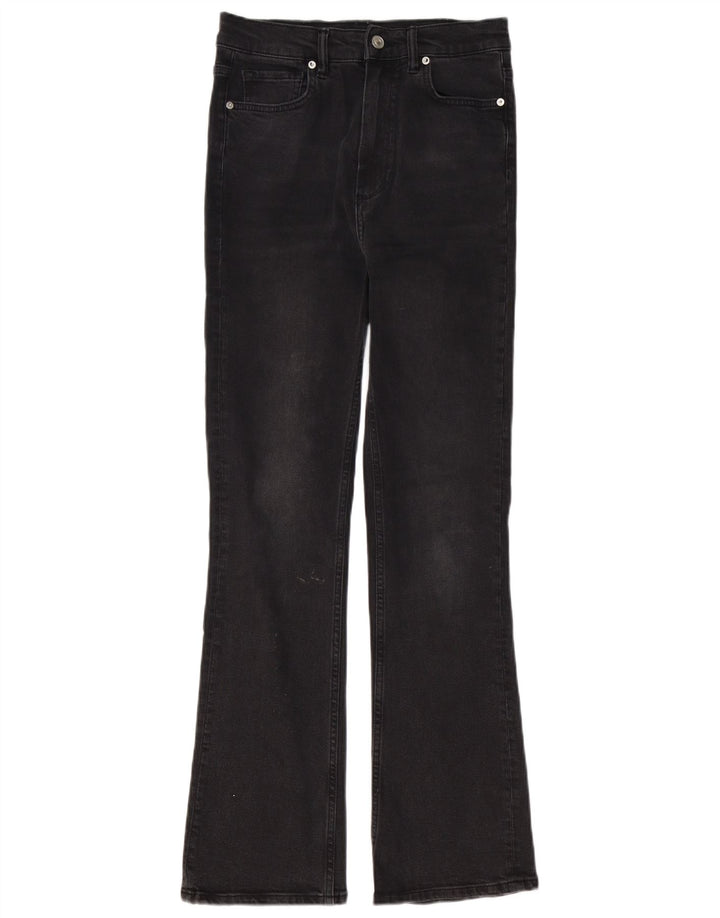 Damskie jeansy Bootcut ALL SAINTS W26 L30 Czarna bawełna