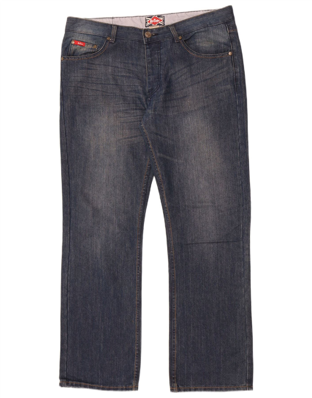 Męskie proste dżinsy Lee Cooper W36 L32, niebieskie, bawełniane