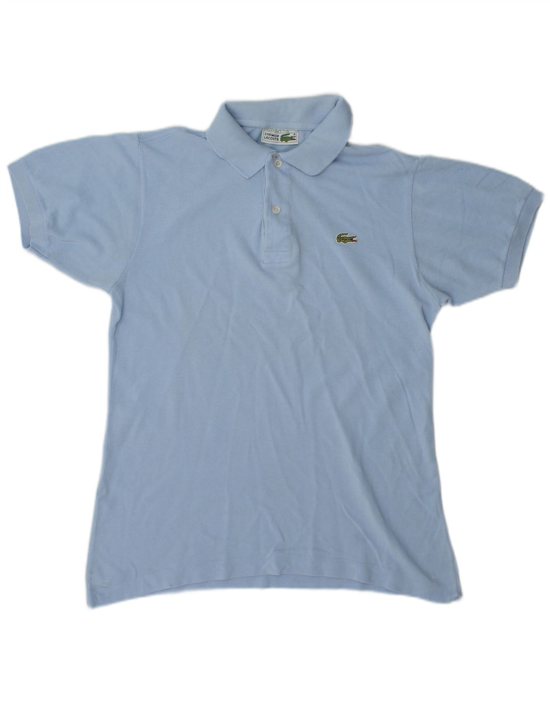 Męska koszulka polo Lacoste, rozmiar 3, mała, niebieska, bawełniana