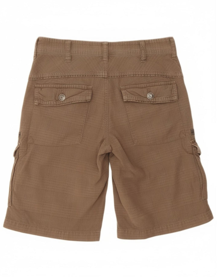 Męskie spodenki cargo Guess W29, małe, brązowe, bawełniane