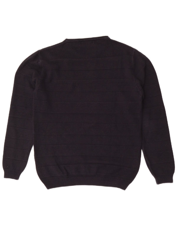 Męski sweter z okrągłym dekoltem Liu Jo XL w granatowe paski