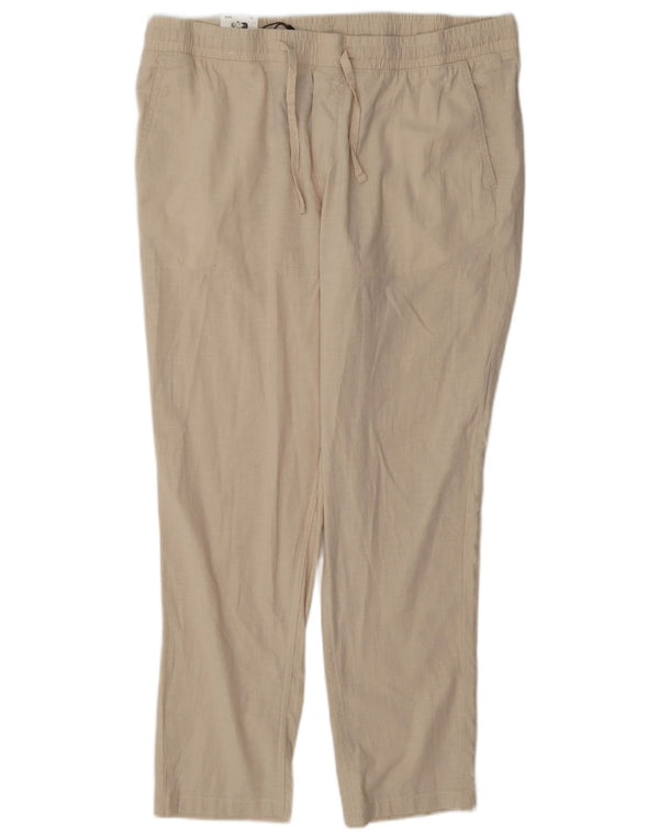 Męskie spodnie chino Jack & Jones Carrot XL W38 L30 Beżowa bawełna