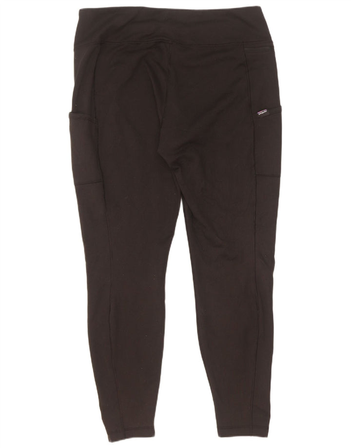 Legginsy damskie Patagonia UK 18 XL, czarny poliester