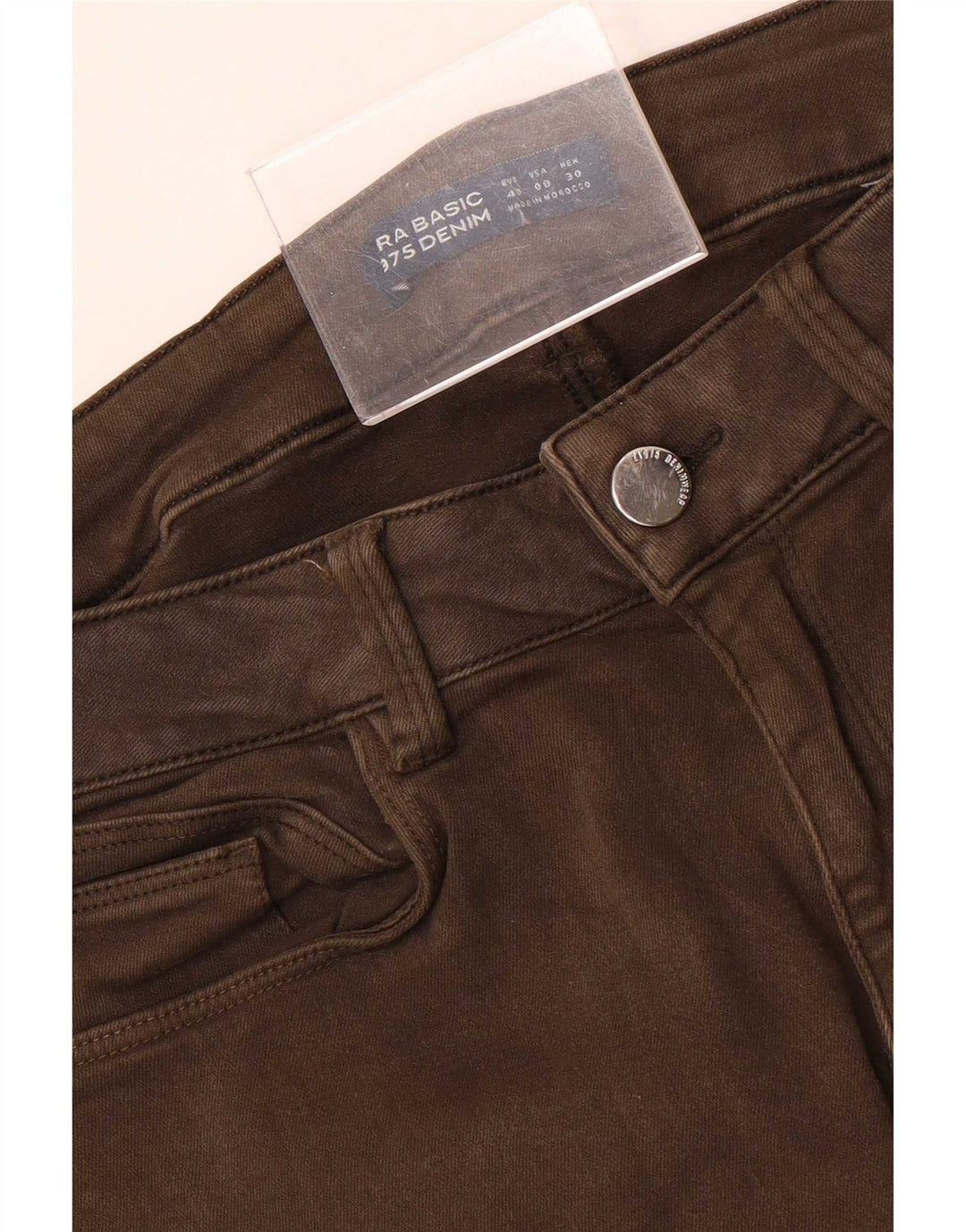 Damskie jeansy Skinny Zara EU 40 Medium W30 L27 Brązowe