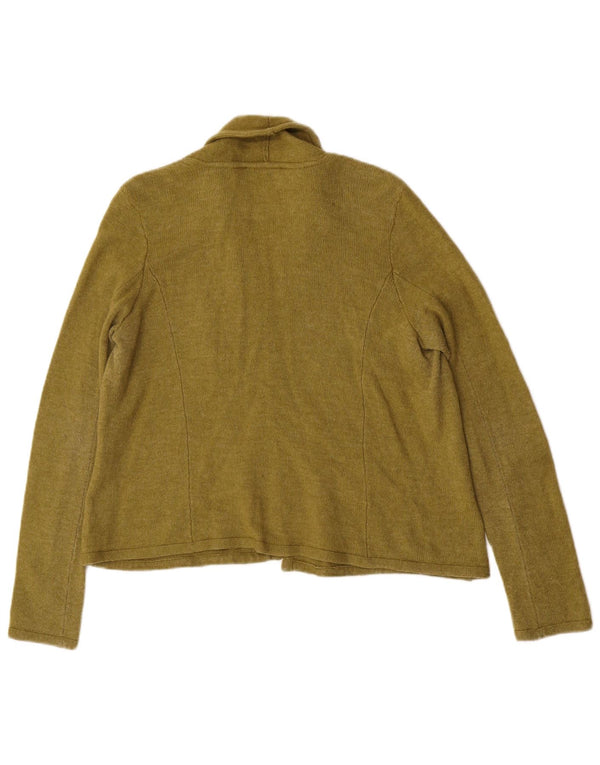 Sweter damski Laura Ashley z otwartym kardiganem UK 14, duży zielony