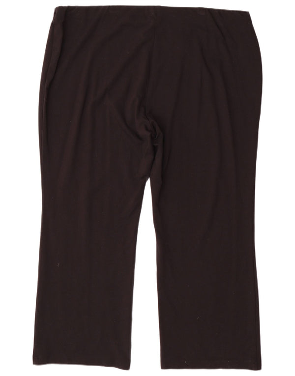 Spodnie damskie Marks & Spencer Bootcut UK 22 3XL W44 L30 Czarne