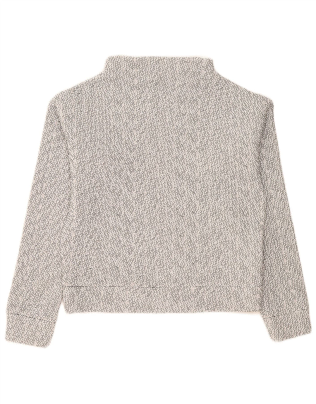 Damski sweter oversize Gap UK 6 XS, szary, poliestrowy w paski