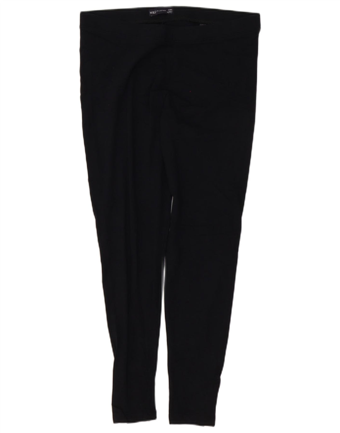 Legginsy damskie MARKS & SPENCER UK 14, duże, czarne, bawełniane
