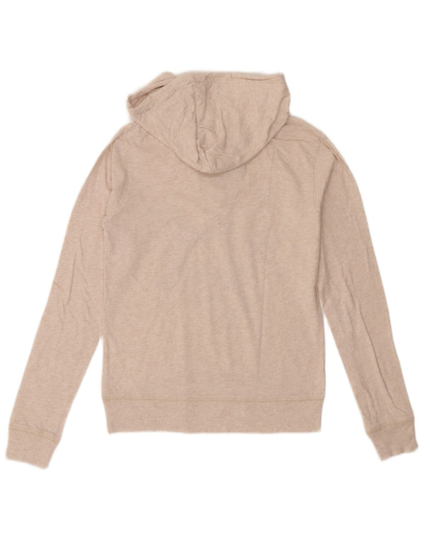 Damski sweter z kapturem Hard Rock Cafe Lisbon Graphic UK 6 XS, beżowy, bawełniany