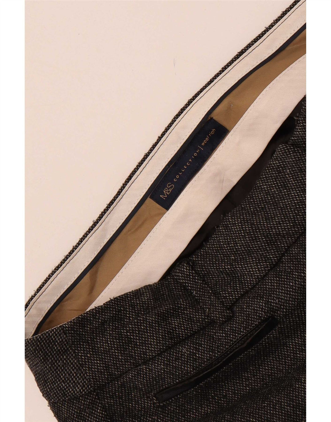 Damskie spodnie casual Marks & Spencer W30 L26 szare